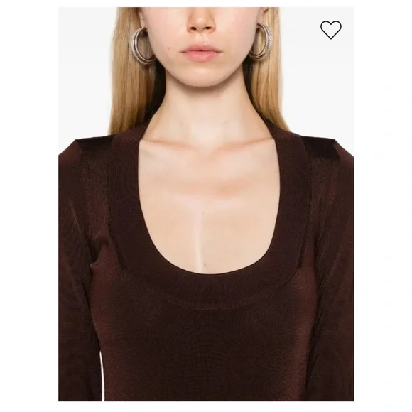 Saint Laurent Décolleté mini dress M NWT